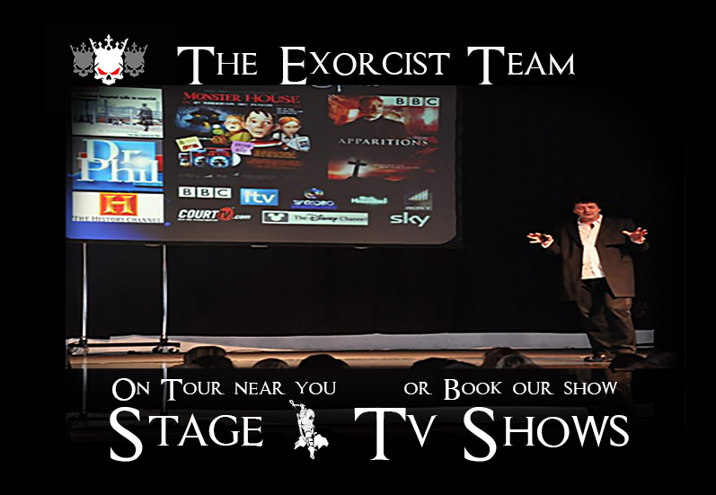 Stage shows Exorcist team